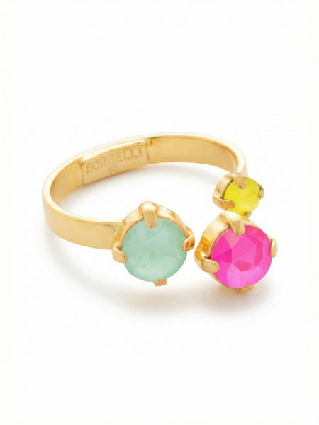 Sorrelli || Bubbles Open Band Ring - Candy Carnival