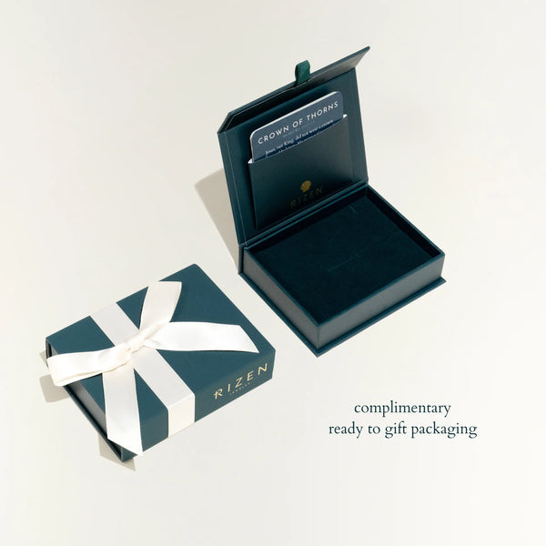 Rizen || Crown of Thorns Y Necklace - Gold