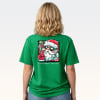 Retro Santa Tee - Irish Green