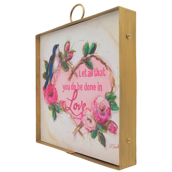 Mini Art  || Bluebird Heart