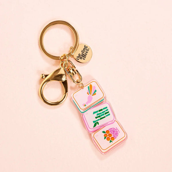 Acrylic Keychain || Mahjong Tiles