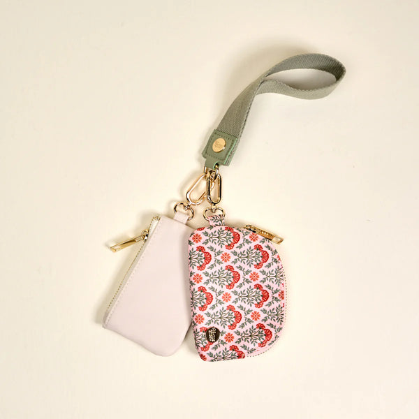 Dynamic Duo Pouch Wristlet || Everbloom Dusty Rose