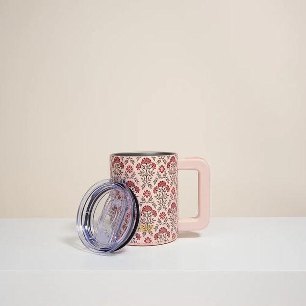 14 Oz Insulated Mug || Everbloom Dusty Rose