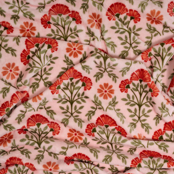 Struggle Up Plush Blanket || Everbloom Dusty Rose