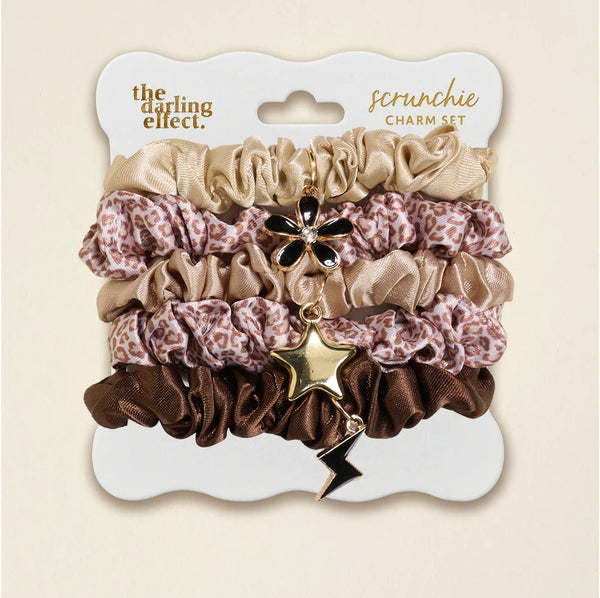 Scrunchie Charm Set || Born Wild