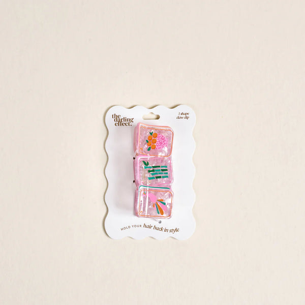 Shape Up Claw Clip || Mahjong Tiles