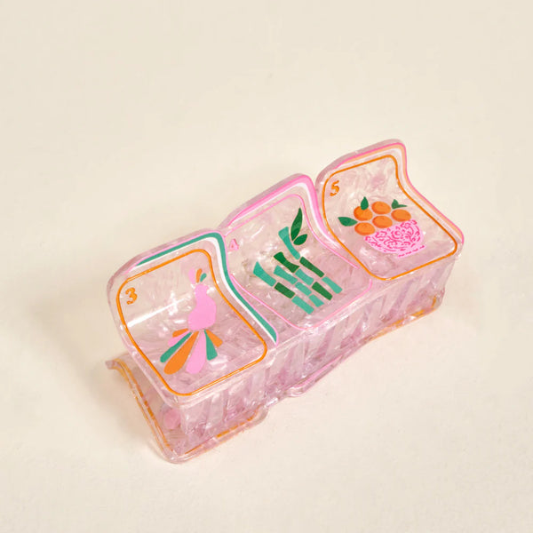 Shape Up Claw Clip || Mahjong Tiles
