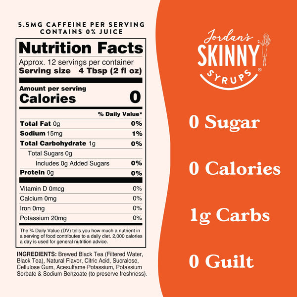 Skinny Syrup || Sugar Free Sweet Tea Syrup Concentrate