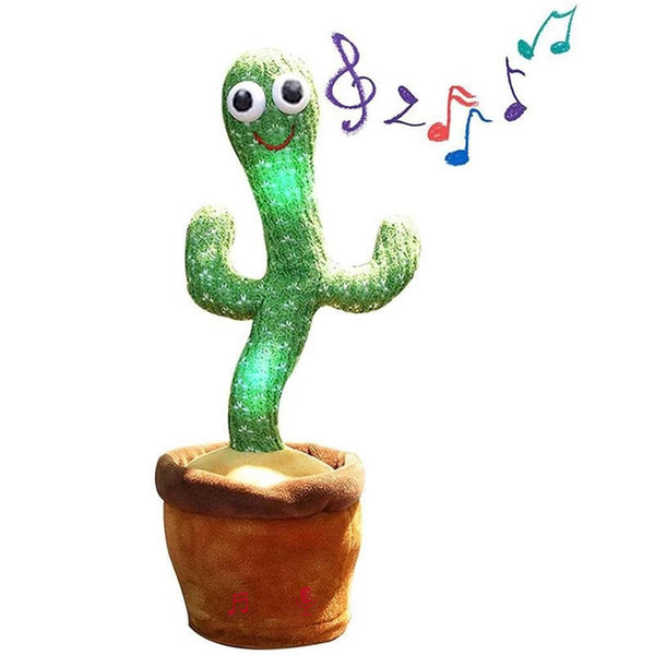 Dancing Cactus Mimicking Toy, USB Rechargeable