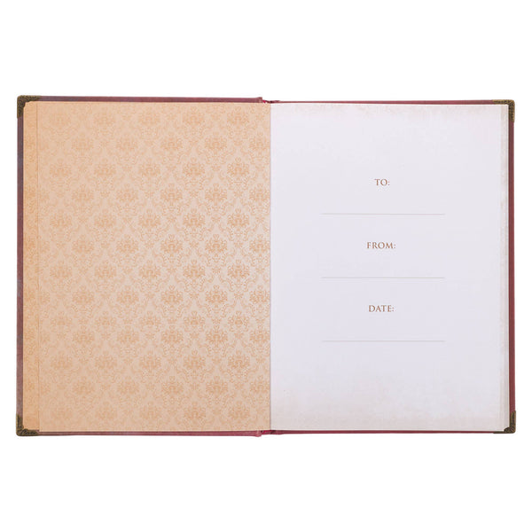 Journal Hardcover Pink Butterfly Be Still Ps. 46:10
