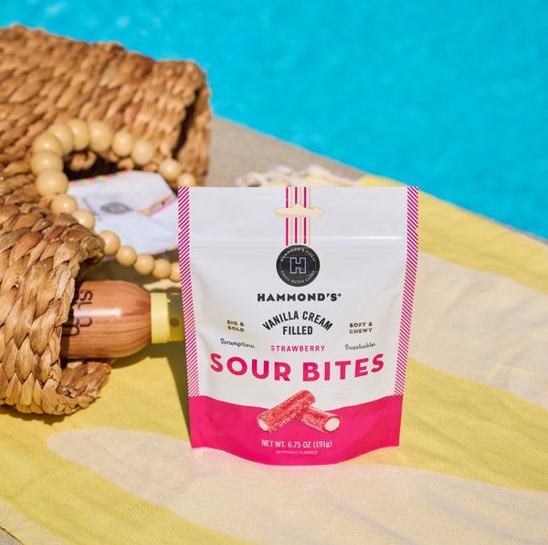 Sweet & Sour Candy - Strawberry w/ Vanilla Cream