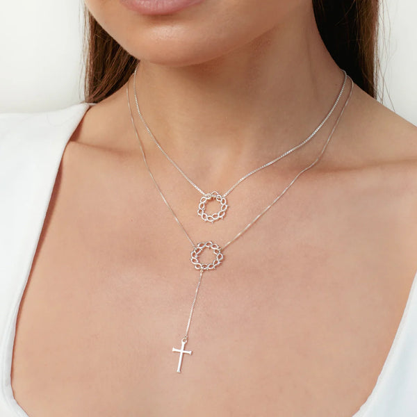 Rizen || Crown of Thorns Necklace - Sterling Silver