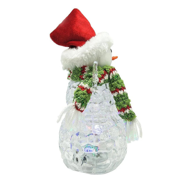 9.45" Light-Up Snowman Table Sitter
