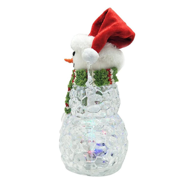 9.45" Light-Up Snowman Table Sitter