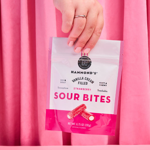 Sweet & Sour Candy - Strawberry w/ Vanilla Cream