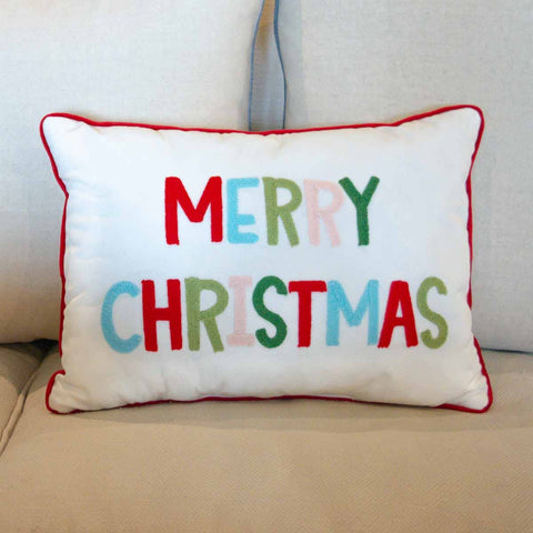 MERRY CHRISTMAS PILLOW