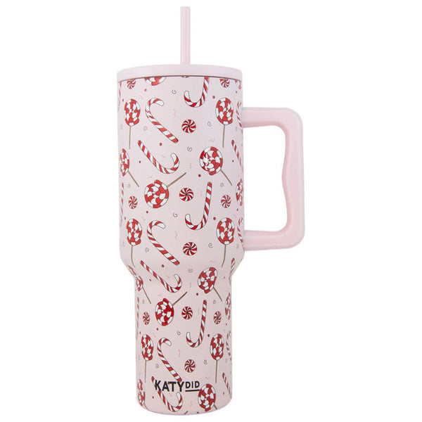 CANDY CANE CHRISTMAS TUMBLER