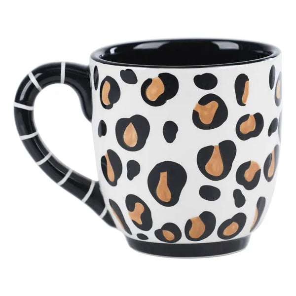 Coffee Y'all Cheetah Mug