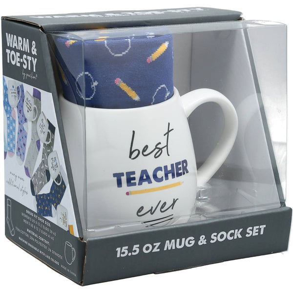 Teacher 15.5 oz Mug and Sock Set