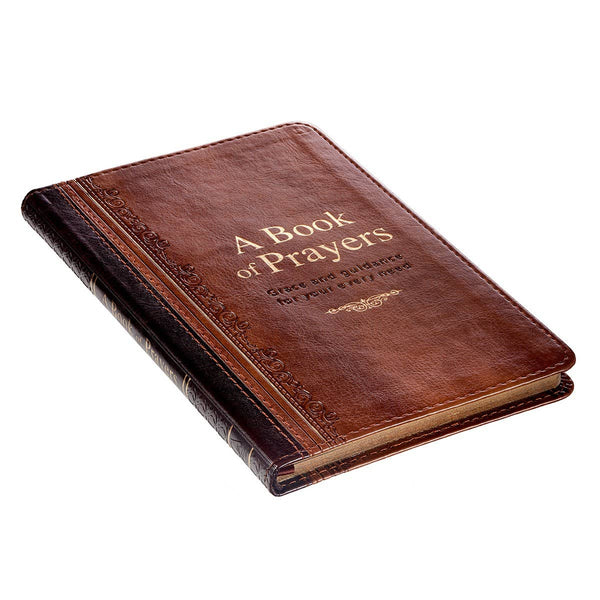 Gift Book A Book of Prayers Faux Leather