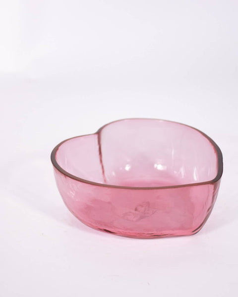 Amelia Heart Dish   Pink