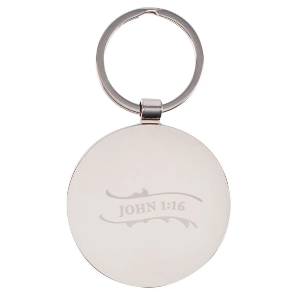 Grace Upon Grace Keychain -  John 1:16