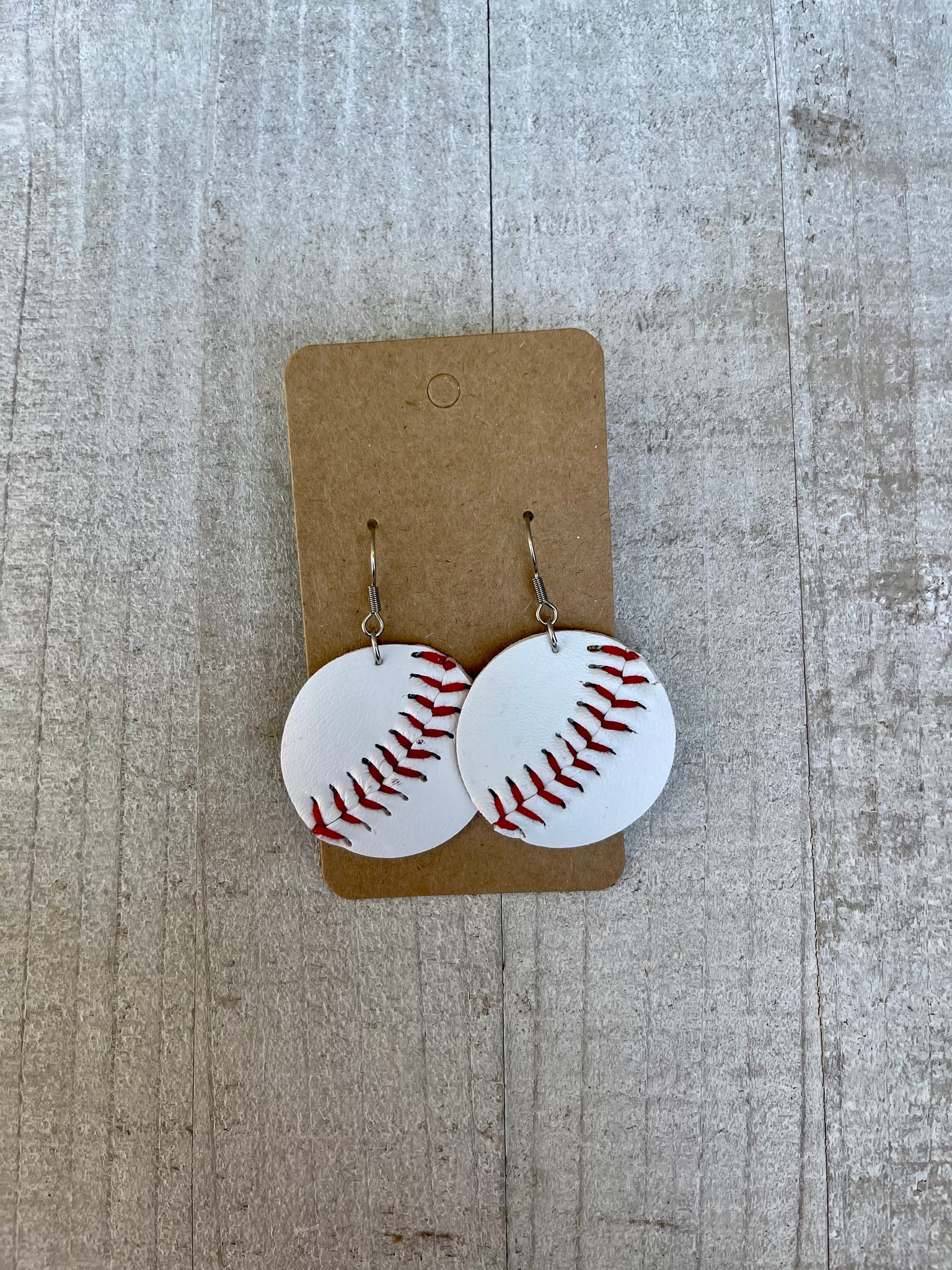 Baseball Rounds Earrings