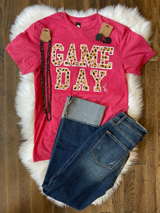 Spotted GAME DAY Tee || Red