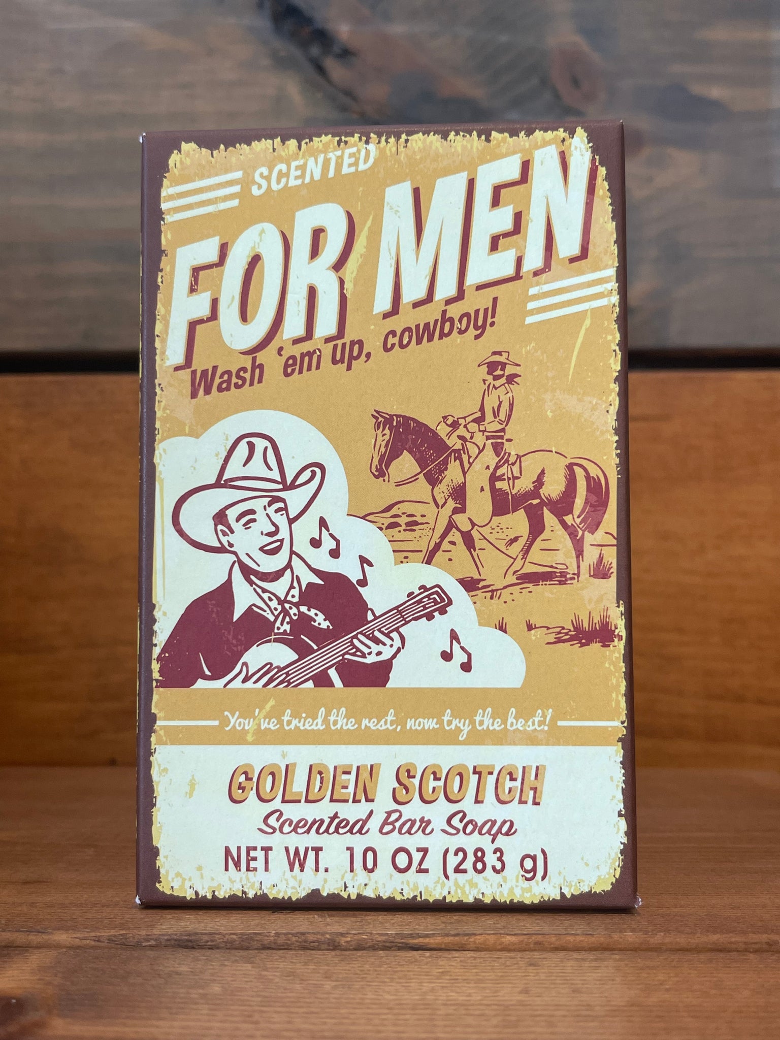 Men's Bar Soap || Golden Scotch