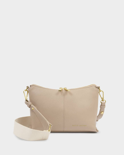 Katie Loxton || Laila Slouch Crossbody Bag - Light Taupe