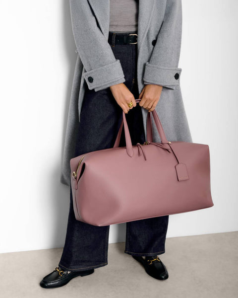 Katie Loxton || Soho Weekender Bag - Deep Rose