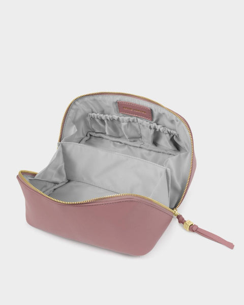 Katie Loxton || Soho Medium Make Up Bag - Deep Rose