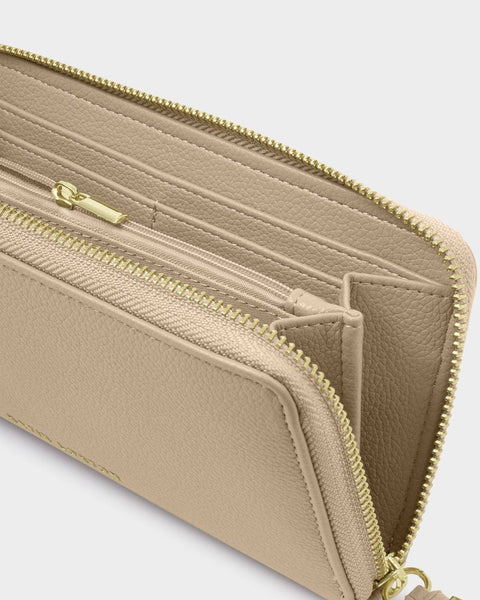 Katie Loxton || Lottie Large Wallet in Light Taupe
