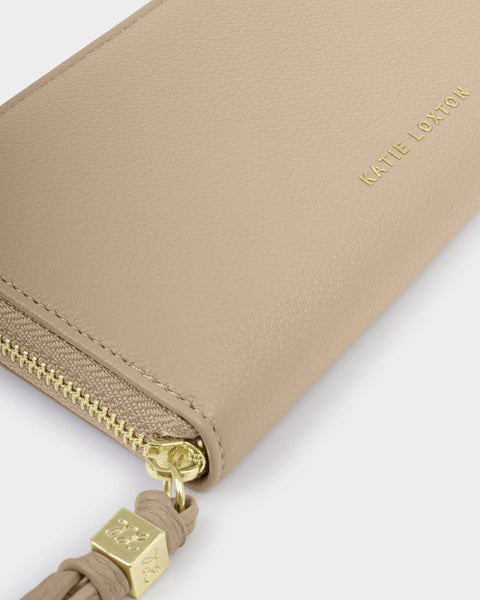 Katie Loxton || Lottie Large Wallet in Light Taupe
