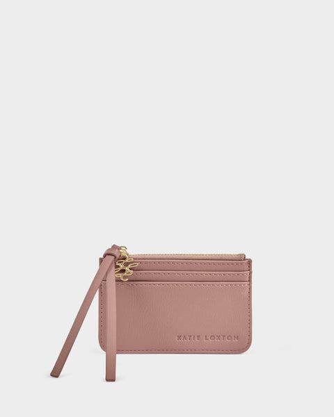 Katie Loxton || Gift Boxed Coin & Card Holder - Deep Rose
