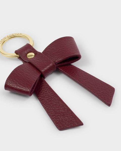 Katie Loxton || "You Make My Life Bow-tiful' Boxed Bow Keychain - Cherry