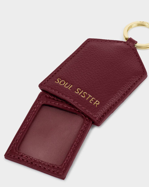 Katie Loxton || 'Soul Sister' Boxed Photo Keychain - Cherry