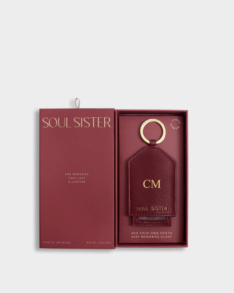 Katie Loxton || 'Soul Sister' Boxed Photo Keychain - Cherry
