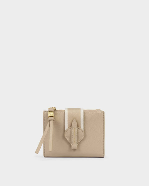 Katie Loxton || Lottie Fold Out Wallet in Light Taupe