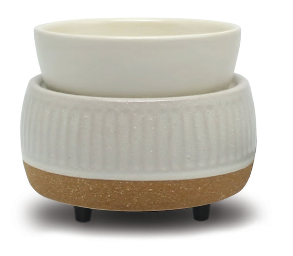 Swan Creek Candle Co || Natural Ivory Wax Warmer