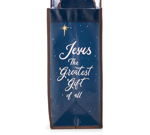 Baby Jesus with Angels and Animals Tote