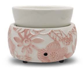Swan Creek Candle Co || Pink & White Daisy Wax Warmer