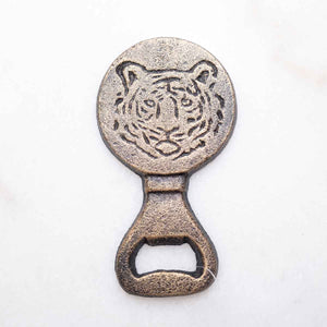 Tiger Bottle Opener || Bronze