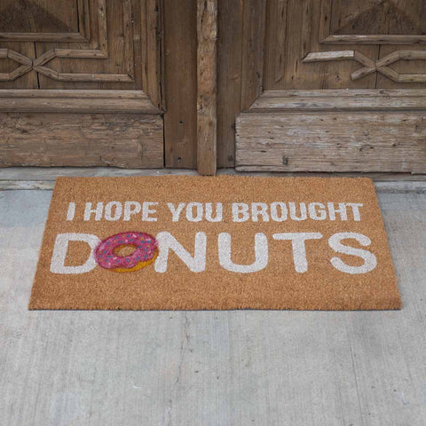 Hope You Brought Donuts Coir Doormat