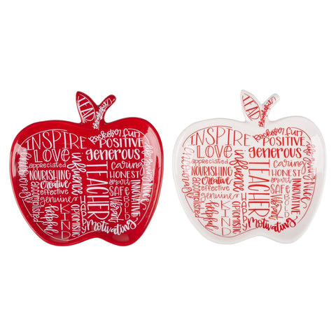 Teacher Apple Trinket Tray