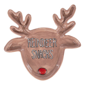 Reindeer Snacks Trinket Tray
