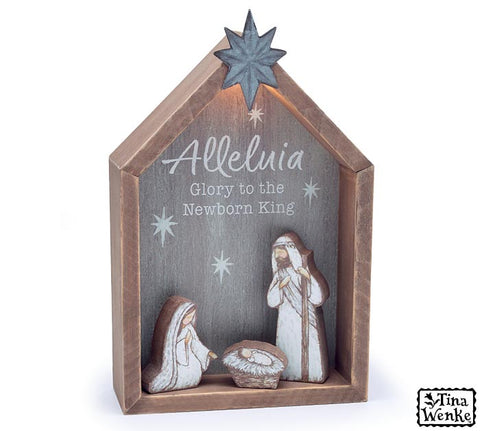 Nativity Shelf Sitter