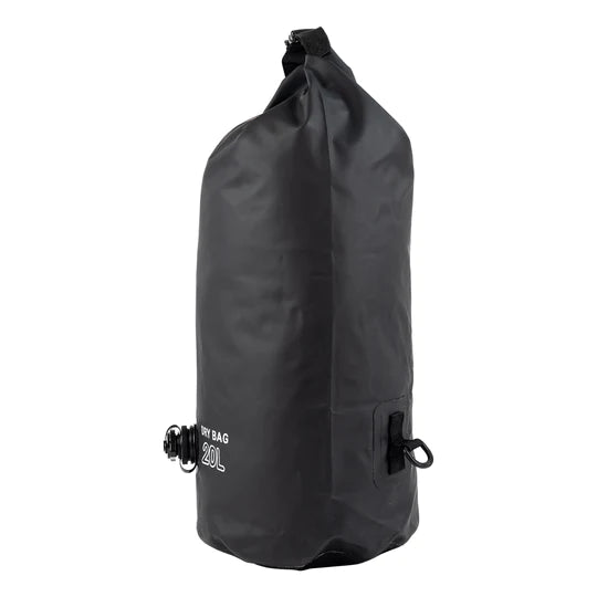 Dry Gear Waterproof Outdoor Travel Bag - 20L Day Pak || Black