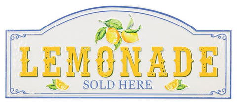Lemonade Sold Here Sign