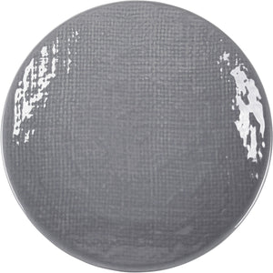 8" Round Dark Grey Salad Plate